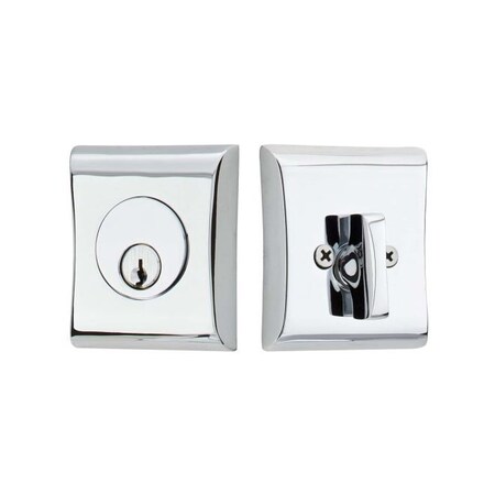 Emtek Bright Chrome Deadbolt 8475US26 8475US26